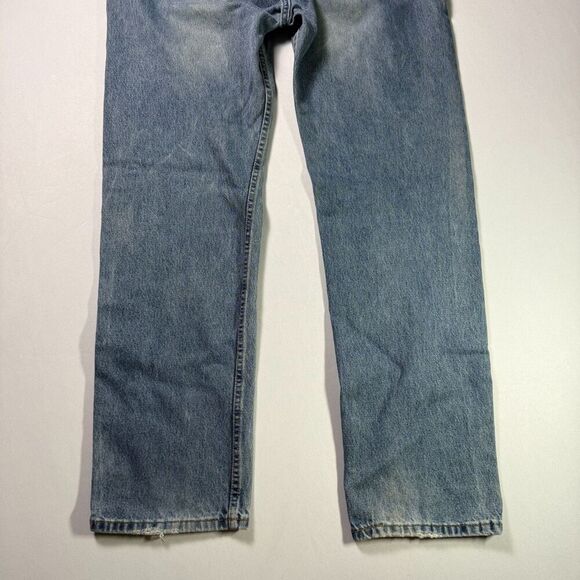 Levi's 505 Vintage Men's Jeans 40x34 Regular Fit Straight Leg Medium Wash - Picture 7 of 14